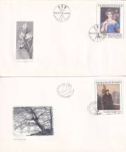 1985, ČSR II, FDC24A-E/85, Umění