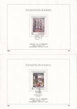 1985, ČSR II, NL23a-e/1985, Umění