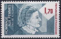 1985, Francie, 2491, 60. výročí úmrtí Pauline Kergomardové ✶✶