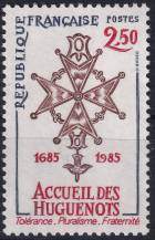 1985, Francie, 2512, 300. výročí zrušení Nantského ediktu ✶✶