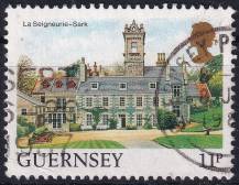 1985, Guernsey, 0331A, Výplatní známka: Pohledy na Guernsey - Zámek na Sarku  ⊙