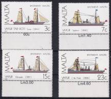 1985, Malta, 0739/0742p, Maltézské lodě (III)  ✶✶  o D