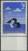 1985, Rakousko, 1805, 2000 let města Bregenz ∗∗