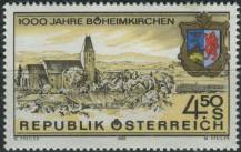 1985, Rakousko, 1812, 1000 let Böheimkirchenu ∗∗