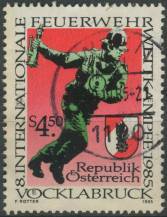 1985, Rakousko, 1821, Mezinárodní požární soutěž, Vöcklabruck ⊙