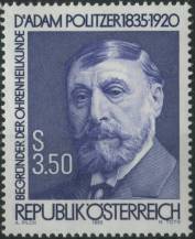 1985, Rakousko, 1826, 150. výročí narození Adama Politzera ∗∗