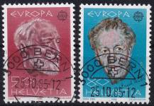 1985, Švýcarsko, 1294/1295, EUROPA: Evropský rok hudby ⊙