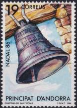 1986, Andorra (Španělská pošta), 0191, Vánoce ✶✶