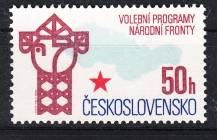 1986, ČSR II, 2740, Volební program. **