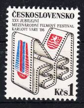1986, ČSR II, 2741, MFF Karlovy Vary, **