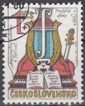 1986, ČSR II, 2742, Pražské jaro ⊙