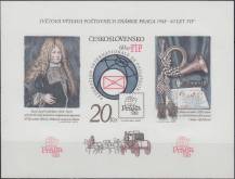 1986, ČSR II, A2747BIV, Praga 1988 - 60 let FIP ∗∗