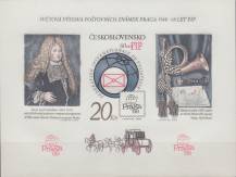 1986, ČSR II, A2747BIVVV, Praga 1988 - 60 let FIP ∗∗