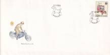 1986, ČSR II, FDC16A-C/86,  40. výročí UNICEF: Dětské hračky