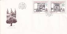 1986, ČSR II, FDC18/86, Bratislavské historické motivy
