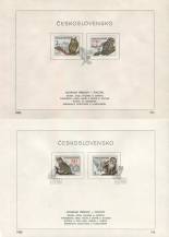 1986, ČSR II, NL19a-c/1986, Ochrana přírody - Ptactvo