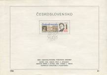 1986, ČSR II, NL24/1986, Den československé poštovní známky