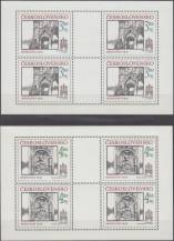 1986, ČSR II, PL2756/2757, Bratislavské historické motivy ∗∗
