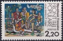 1986, Francie, 2526, 50. výročí vytvoření vlády "Lidové fronty" ✶✶