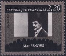 1986, Francie, 2567, 50 let francouzského filmového archivu: Filmové scény - Max Linder ✶✶