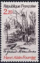 1986, Francie, 2576, 100. výročí narození Alaina Fourniera ✶✶