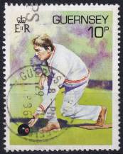 1986, Guernsey, 0363, Sport na Guernsey - Bowls  ⊙