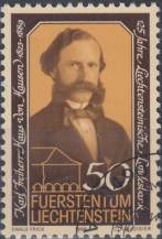 1986, Lichtenštejnsko, 0902, 125 let Lichtenštejnské Zemské banky ⊙