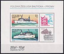 1986, Polsko, A098, Polská trajektová doprava na Baltském moři: Trajekty  ✶✶