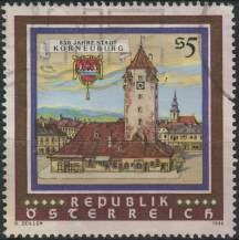 1986, Rakousko, 1840, 850 let města Korneuburgu ⊙