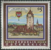 1986, Rakousko, 1840, 850 let města Korneuburgu ∗∗