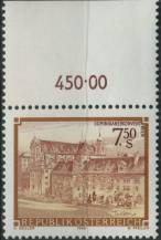 1986, Rakousko, 1863p, Výplatní známka: Kláštery v Rakousku ∗∗