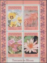 1986, Tanzanie, A057, Květiny ∗∗