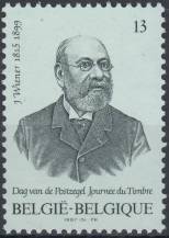 1987, Belgie, 2300, Den poštovní známky, **