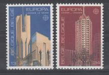 1987, Belgie, 2303/2304, EUROPA - Moderní architektura, **