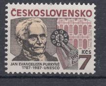 1987, ČSR II, 2811, J.E.Purkyně. **