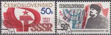 1987, ČSR II, 2815/2816, 70. výročí VŘSR a 65. výročí SSSR ⊙