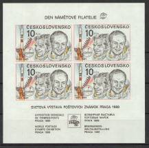 1987, ČSR II, A2817B, Interkosmos, **