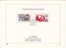 1987, ČSR II, NL17/1987, 70. výročí VŘSR a 65. výročí SSSR