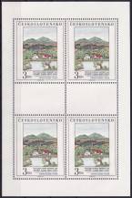 1987, ČSR II, PL2820, Umění: J. Lada - Česká krajina ∗∗