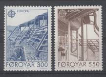 1987, Faery, 0149/0150, EUROPA - Moderní architektura, **