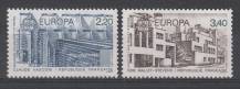 1987, Francie, 2603/2604, EUROPA - Moderní architektura, **