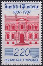 1987, Francie, 2629, 100 let Pasteurova institutu ✶✶