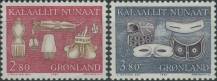 1987, Grónsko, 0174/0175, Staré užitkové předměty (II) ∗∗