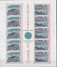1987, Monako, A035, EUROPA: Moderní architektura ∗∗
