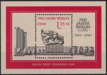 1987, NDR, A089, 750 let Berlína (III),  ✶✶