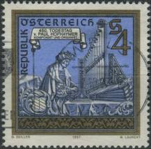 1987, Rakousko, 1899, 450. výročí úmrtí Paula Hofhaymera ⊙