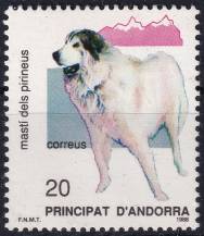 1988, Andorra (Španělská pošta), 0202, Ochrana přírody (VI) ✶✶