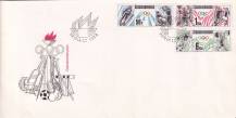 1988, ČSR II, FDC02/88,  Olympijské hry 1988