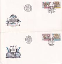 1988, ČSR II, FDC07A-B/88,  Památník národního písemnictví v Praze