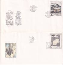 1988, ČSR II, FDC15A-C/88, Umění